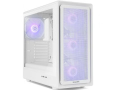 NOX Hummer NXHUMMERAEROWH Blanco - Carcasa de Ordenador Midi Tower