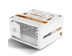 Fuente de Alimentación Nox Hummer Urano Pro White 750W con Ventilador 12cm 80 Plus Bronze