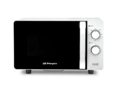 Microondas Orbegozo MIG 2070 CE con Grill 700W y Capacidad 20L