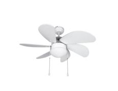 Ventilador de Techo Orbegozo CP 15076 B/ 50W/ 6 Aspas 80cm