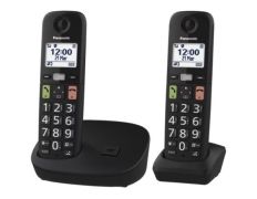 Teléfono Inalámbrico Panasonic KX-TGU112EXB Pack DUO