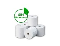 Rollo Papel Térmico Genérico 57 x 50mm - 10 Rollos - Libre de BPA