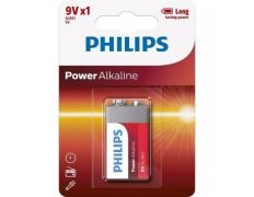 Pila Alcalina Philips 6LR61P1B/10 - Producto de alta calidad para dispositivos electrónicos