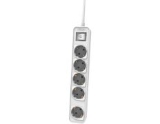Regleta con Interruptor Philips CHP2154W/12 - 5 Tomas de Corriente - Cable 1.5m