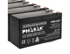 Batería compatible con SAI Phasak PHB 1207