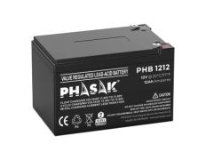 Batería Phasak PHB 1212 compatible con SAI - Marca PHASAK
