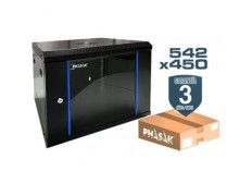 Armario Rack Mural Desmontado Phasak PHO 2212D/ 19" - Solución de Organización y Protección