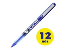 Caja de Bolígrafos Pilot V-Ball NVB7A de Tinta Líquida - 12 unidades