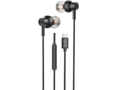 Auriculares Intrauditivos Qubo AU-300C/ con Micrófono/ USB Tipo-C - Negros