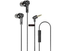 Auriculares Intrauditivos Qubo EB-100/ con Micrófono/ Jack 3.5 - Negros