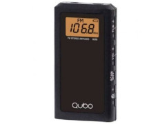 Radio Portátil Qubo RD-10 con Cable y a Pilas - Compacto y Versátil