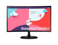 Monitor Profesional Curvo Samsung Essential Monitor S36C S27C364EAU/ 27"/ Full HD - Negro