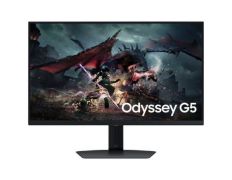 Monitor Gaming Samsung Odyssey G5 27" QHD 180Hz 1ms IPS Regulable en altura