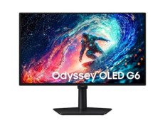Monitor Gaming Samsung Odyssey OLED G6 27" QHD 0.03ms 240Hz QD-OLED Regulable en altura