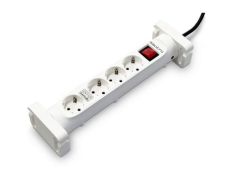 Regleta Salicru SAFE 4S con Interruptor - 4 Tomas de Corriente - Cable 1.4m