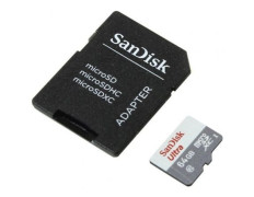 MICRO SD 64 GB 1 ADAP. CLASS 10 SANDISK - s