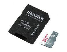 SanDisk Ultra UHS-I 128 GB Clase 10 Gris / Blanco - s