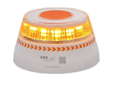 Luz Baliza de Emergencia SOS Flash V16 - Homologada con Base Imantada y Geolocalizable
