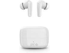 Auriculares Bluetooth SPC Ether 2 Pro con estuche de carga/ Autonomía 6.5h - Blancos