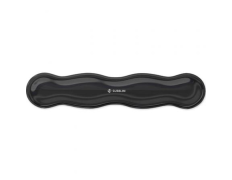 ALFOMBRILLA TECLADO CRYSTAL FLEX WRIST REST NEGRO SUBBLIM