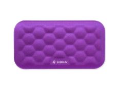 ALFOMBRILLA RATON ERGO WRIST REST MORADO SUBBLIM - Púrpura