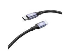 Cable USB Tipo-C Subblim Plus Macho a Macho - 100W/ 480Mbps/ 2m
