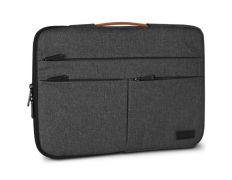 Funda Subblim Air Padding 360 Sleeve para Portátiles hasta 15.6" - Gris Oscuro