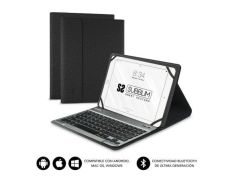 Tapa con Teclado Bluetooth Subblim Keytab Pro para Tablets 10.1"-10.8"