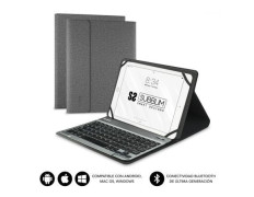Funda con Teclado Subblim Keytab Pro Bluetooth para Tablets de 9.6" a 10.8"
