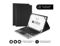 Tienda Online - Funda con Teclado Bluetooth Touchpad Subblim Keytab Pro para Tablets de 9.6" a 10.8"