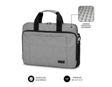 Maletín Subblim Air Padding Laptop Bag para Portátiles de hasta 14" con Cinta para Trolley