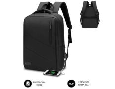 Subblim City Mochila para portátil 15.6 Negro - Negra
