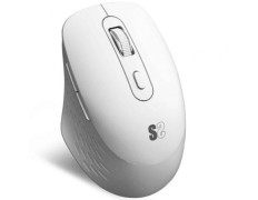 RATON OPTICO DUAL CURVE ERGO DUAL BATERIA BLANCO SUBBLIM - Blanco