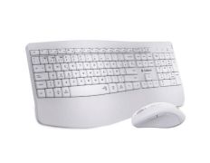 TECLADO + RATON OFFICE PROWAVE WIRELESS BLANCO SUBBLIM - Blanco