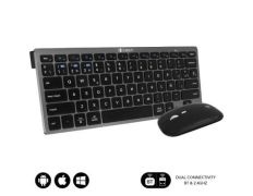 Teclado y Ratón Inalámbrico Combo Subblim OCO020 Multidispositivo Compacto