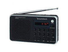 Radio Portátil Sunstech RPD32SL con Batería - Disfruta tus emisoras favoritas