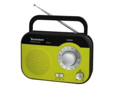 Radio Portátil Sunstech RPS560/ con Cable/ a Pilas - Verde