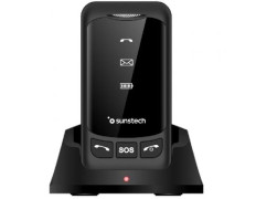 Teléfono Móvil Sunstech CELT25BK para Personas Mayores