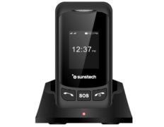 Teléfono Móvil Sunstech CELT26 para Personas Mayores - Negro
