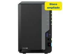 NAS Synology Diskstation DS225+ con 2 Bahías 3.5" y 2.5", 2GB DDR4, 8TB