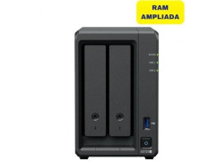 NAS Synology DS725+ Diskstation - 2 Bahías 3.5" y 2.5" - 32GB DDR4