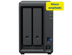 NAS Synology Diskstation DS725+ 2 Bahías 3.5"-2.5"/ 4GB DDR4/ 8TB