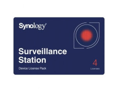 Licencia Física Synology Surveillance Device License Pack - Mejora Sistemas de Vigilancia - 4 Dispositivos