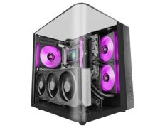 CAJA ATX CUBE MARS GAMING MCINFINIOLITE NEGRA CRISTAL TEMPLADO CURVO GPU 325mm