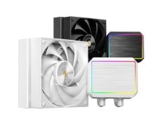 SISTEMA DE REFRIGERACION LIQUIDA MARS GAMING MLPROII120W 1X120mm 300W TDP PANTALLA LCD BLANCO - Blanca