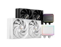 SISTEMA DE REFRIGERACION LIQUIDA MARS GAMING MLPROII240W 2X120mm 450W TDP PANTALLA LCD BLANCO - Blanco