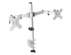Soporte de Mesa para 2 Monitores Mars Gaming MARM2 Giratorio Inclinable