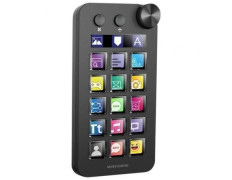 CONTROL DECK MARS GAMING MSDNEO 15 TECLAS LCD PANTALLA EXTENDIDA RUEDA DE CONTROL NEGRO - Negro