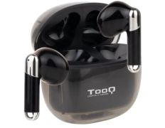 Auriculares Bluetooth TooQ Onyx TQBWH-0054B con estuche de carga y autonomía de 4 horas
