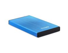 CAJA EXTERNA 2.5" USB 3.0 TOOQ TQE-2527BL PARA HD HASTA 9,5MM SATA USB 3.0/3.1 GEN1 AZUL - USB 3.1